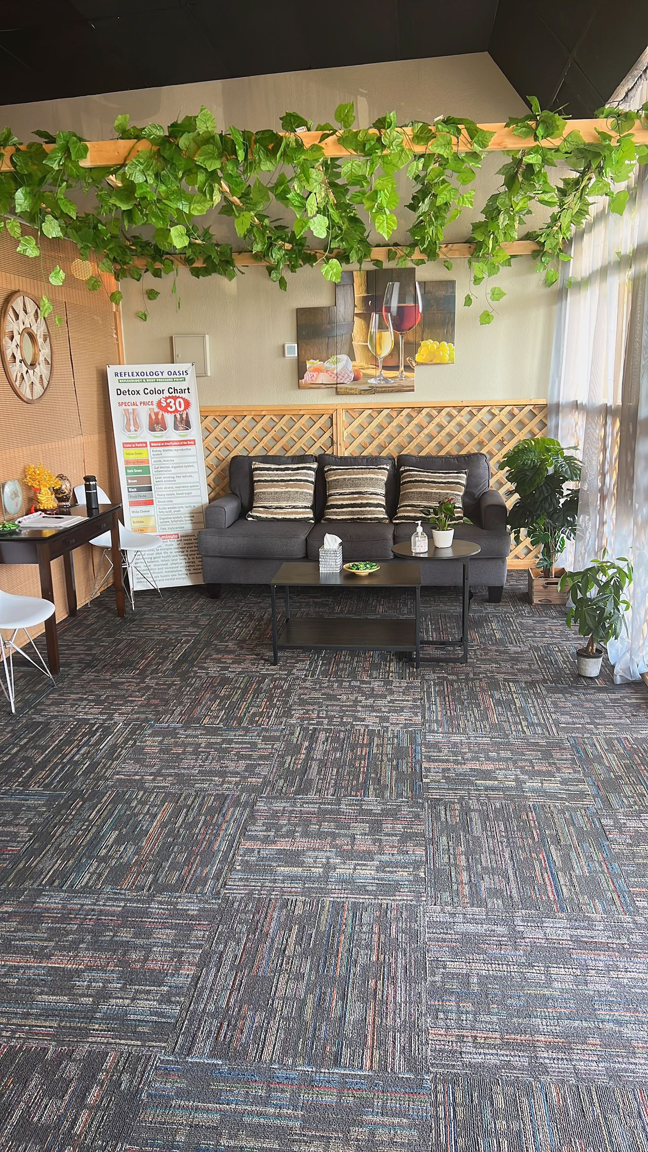 Reflexology Oasis spa interior