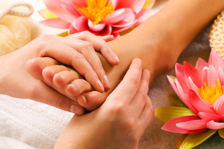 Reflexology supporting improved circulation