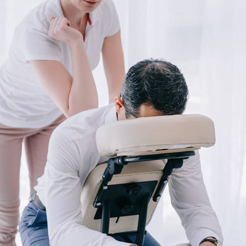Chair massage
